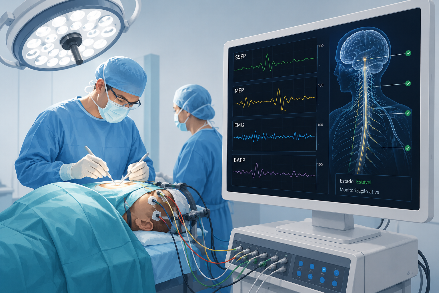 Monitorização Neurofisiológica Intraoperatória (MNIO)